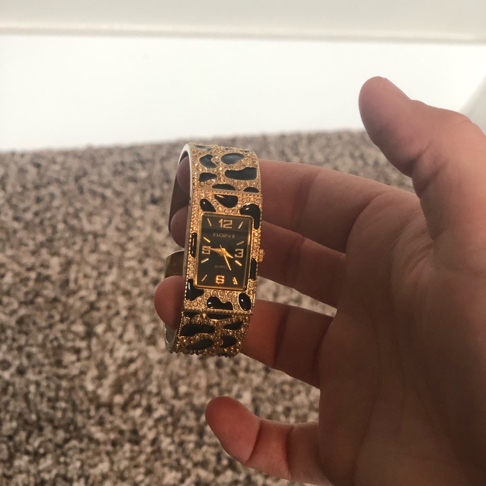Elgin Women’s II Leopard Watch